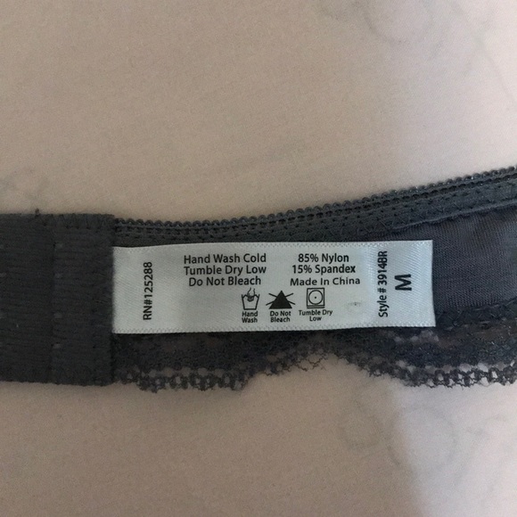 Grey halter bralette - Picture 4 of 4